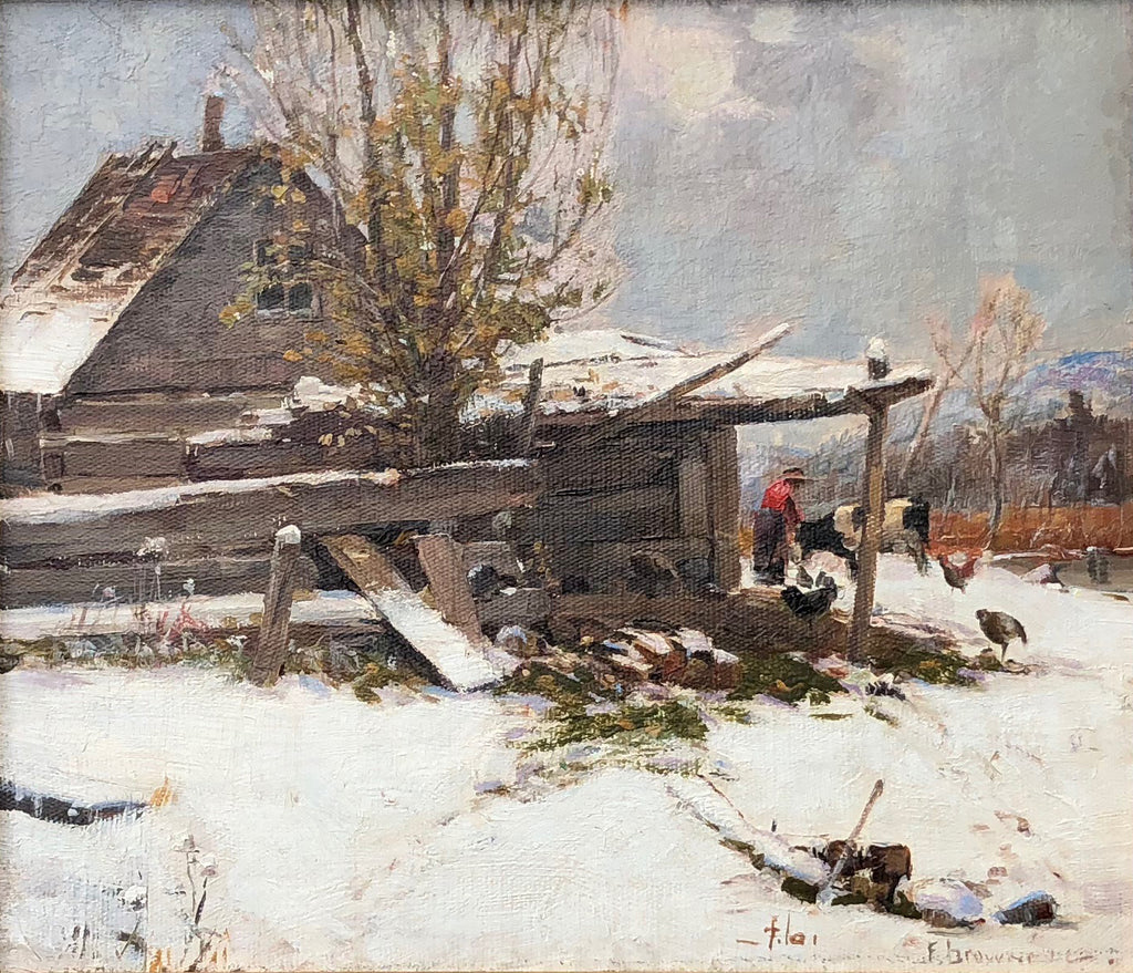 Untitled (winter scene)